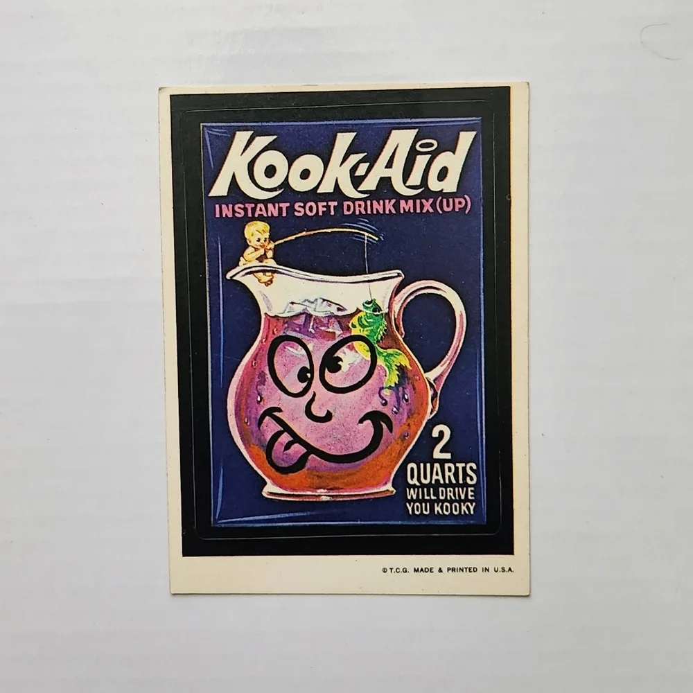 🥤 Vintage 1973 Wacky Packages Sticker - 